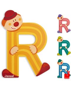 Janod Clown Letter - letter R