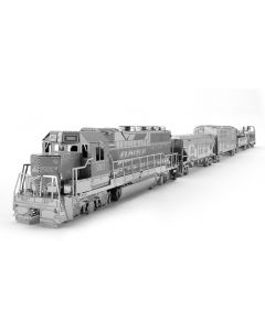 ICONX Metal Earth goederentrein (Freight Train) Gift-Box